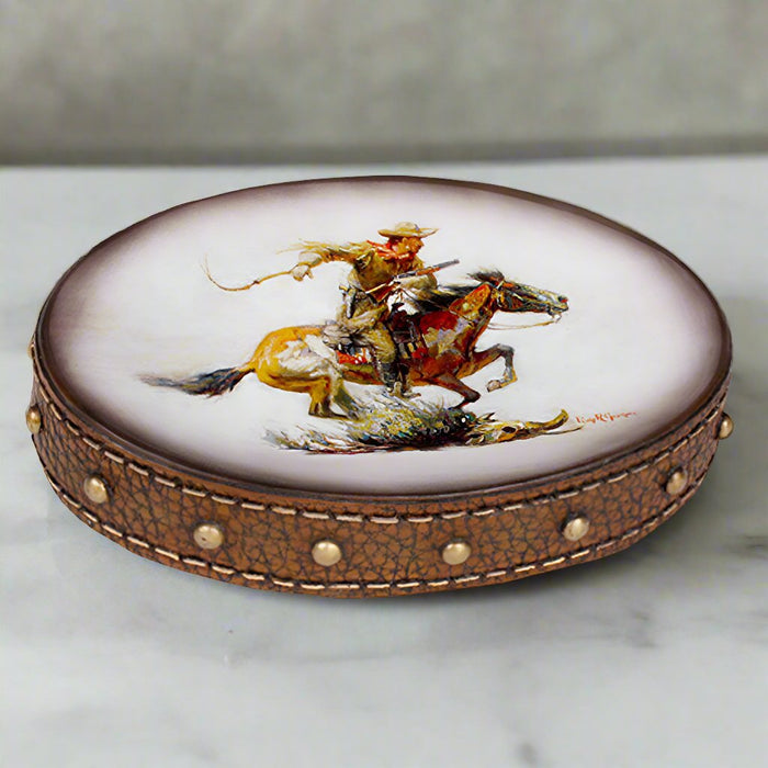 winchester horse and rider soap dish