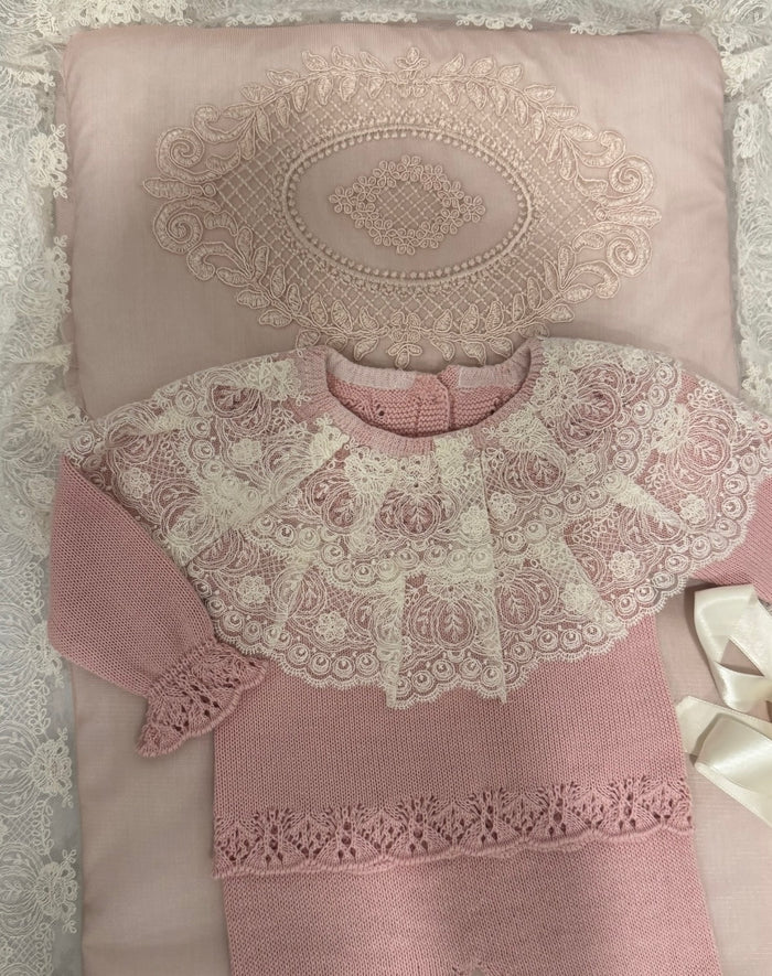 Windsor Dusty Pink 3-Piece Knitted Set