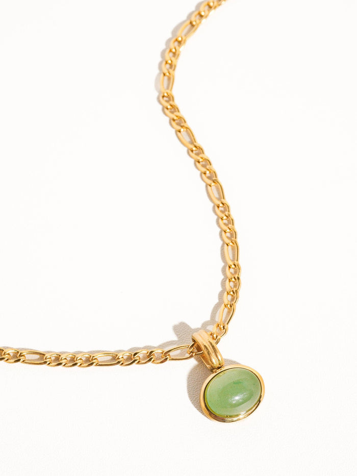 Winslow Green Stone Pendant Necklace