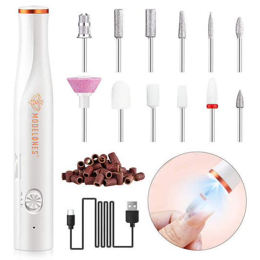 Free Cordless Electric Nail Drill Set Gift MODELONES #