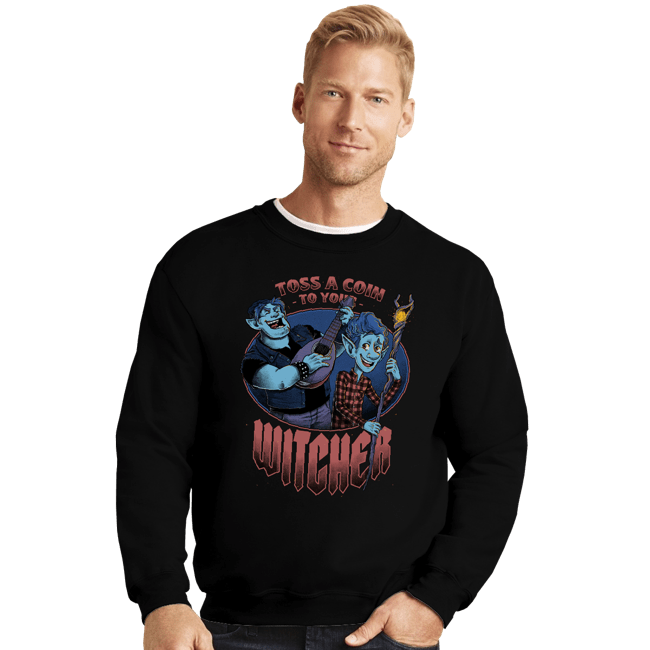 Crewneck Sweater, Unisex / Small / Black