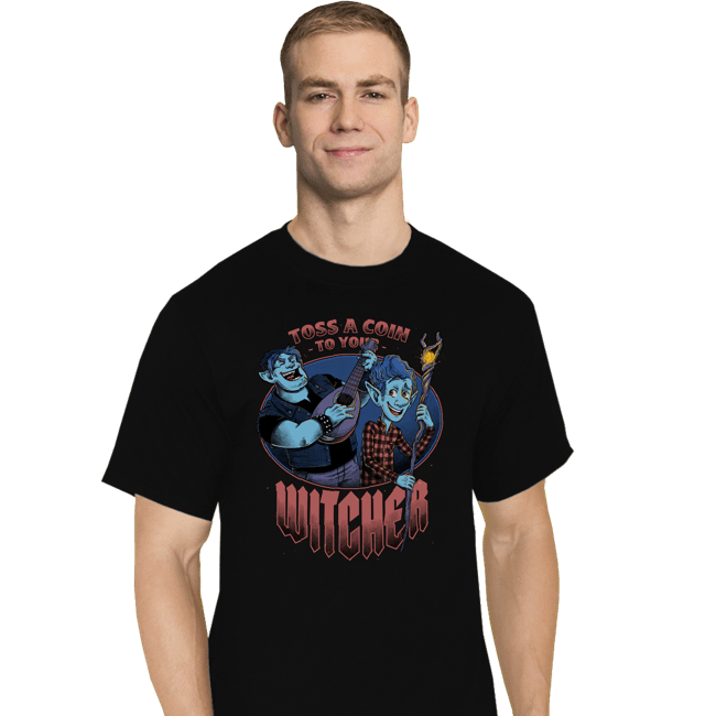 Secret_Shirts T-Shirts, Tall / Large / Black Witcher Brothers
