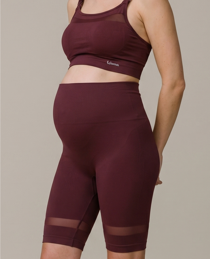Woma Maternity Panty - Plum