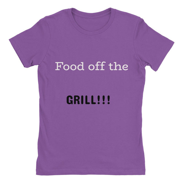 Woman's Food off the Grill