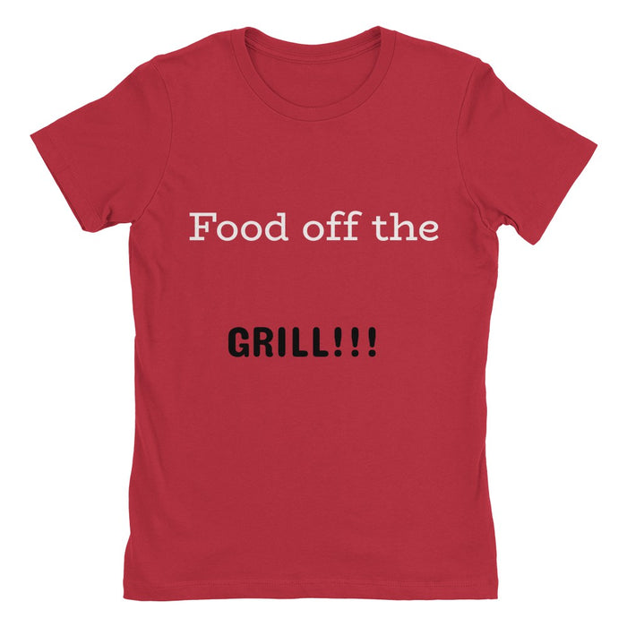 Woman's Food off the Grill