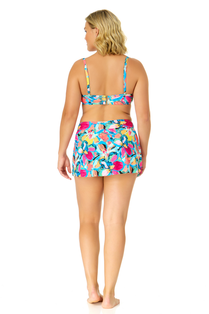 Women's Amalfi Floral Shirred Underwire Bikini Top