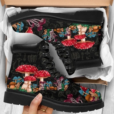 Womens Assorted Fashion Lace-Up Ankle Boots