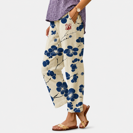 Women's Elastic Waist Trousers