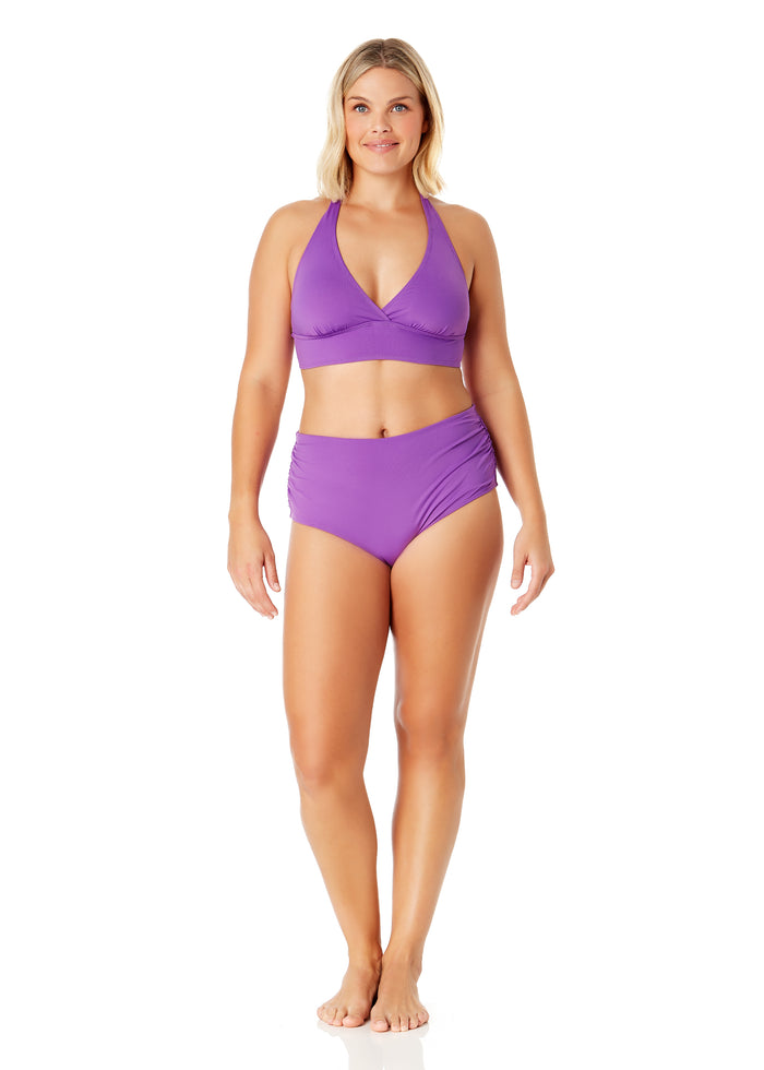 Women's Live In Color Halter Bikini Top