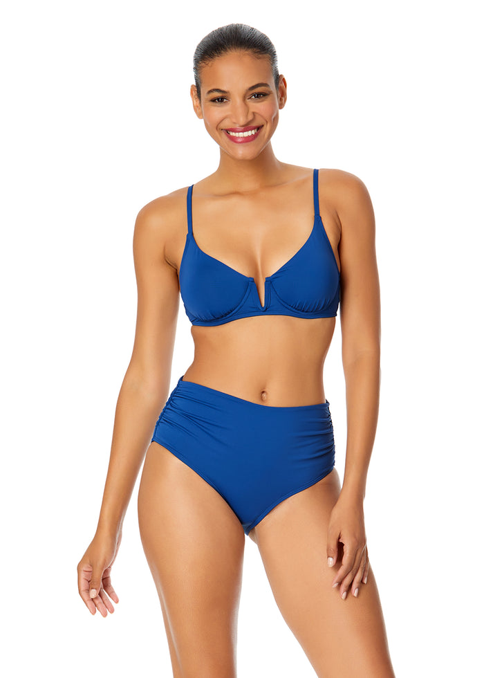 Women's Live In Color V Wire Underwire Bikini Top - FINAL SALE