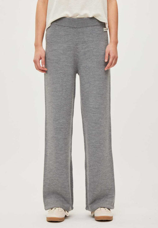 Rethinkit Wool Pants Keep Me Trousers 0220 light melange grey