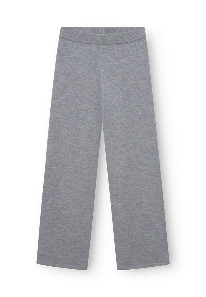 Rethinkit Wool Pants Keep Me Trousers 0220 light melange grey
