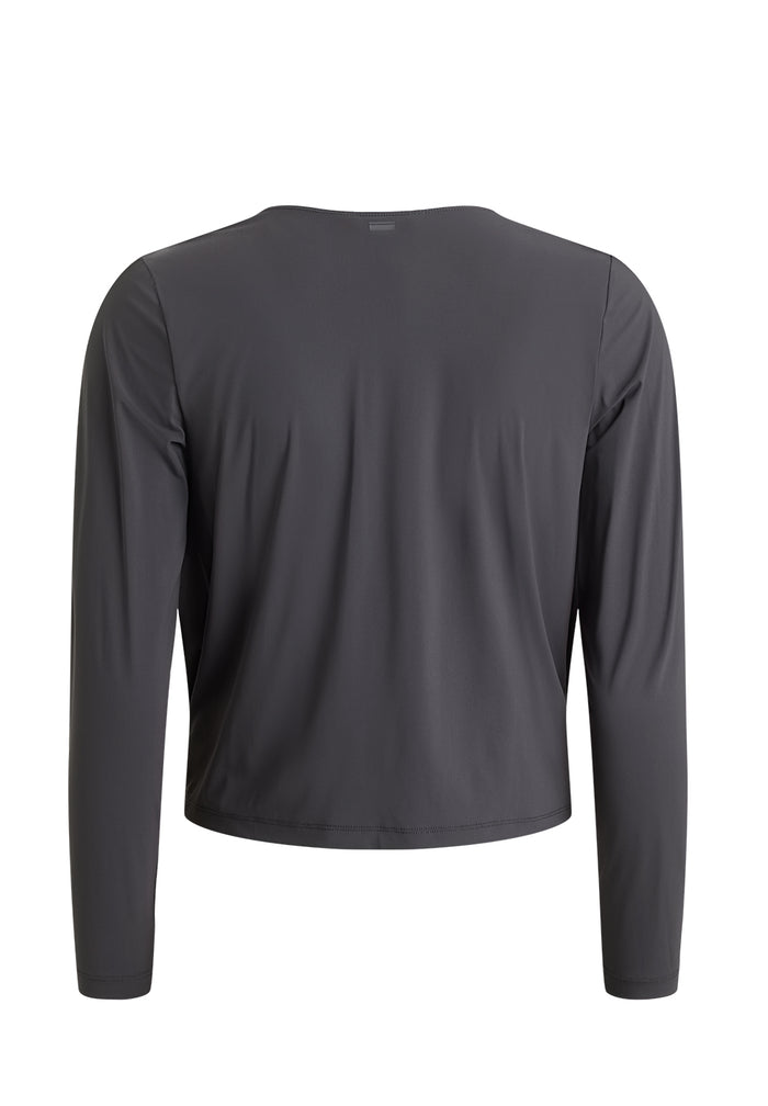 Rethinkit Wrap Tee Valencia Tee 0022 almost black