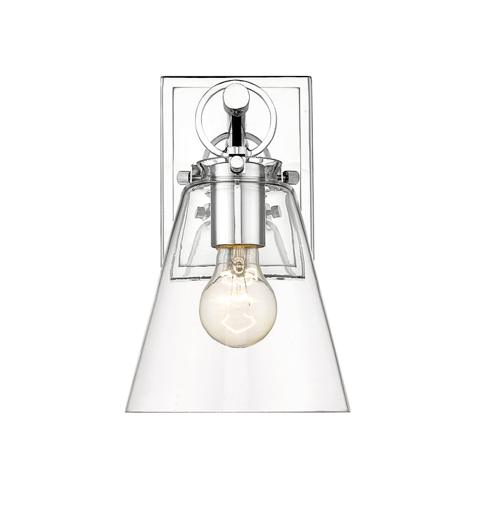 Wall Sconce Z-Lite 483-1S-CH Chrome Harper 1 Light Wall Sconce Z-Lite