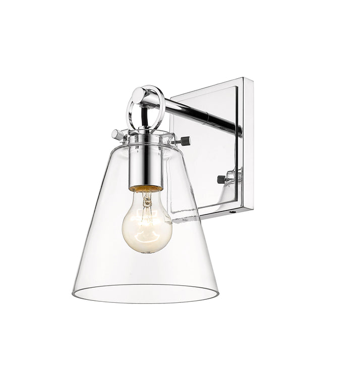 Wall Sconce Z-Lite 483-1S-CH Chrome Harper 1 Light Wall Sconce Z-Lite
