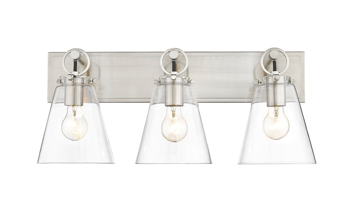 Vanity Z-Lite 483-3V-BN Brushed Nickel Harper 3 Light Vanity Z-Lite