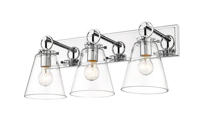 Vanity Z-Lite 483-3V-CH Chrome Harper 3 Light Vanity Z-Lite