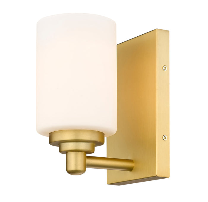 Wall Sconce Z-Lite 485-1S-BG Brushed Gold Soledad 1 Light Wall Sconce Z-Lite