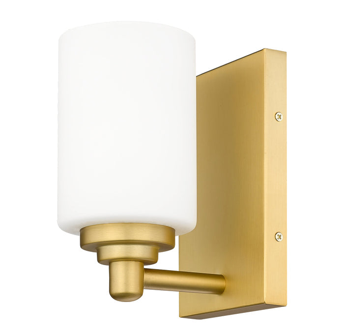 Wall Sconce Z-Lite 485-1S-BG Brushed Gold Soledad 1 Light Wall Sconce Z-Lite