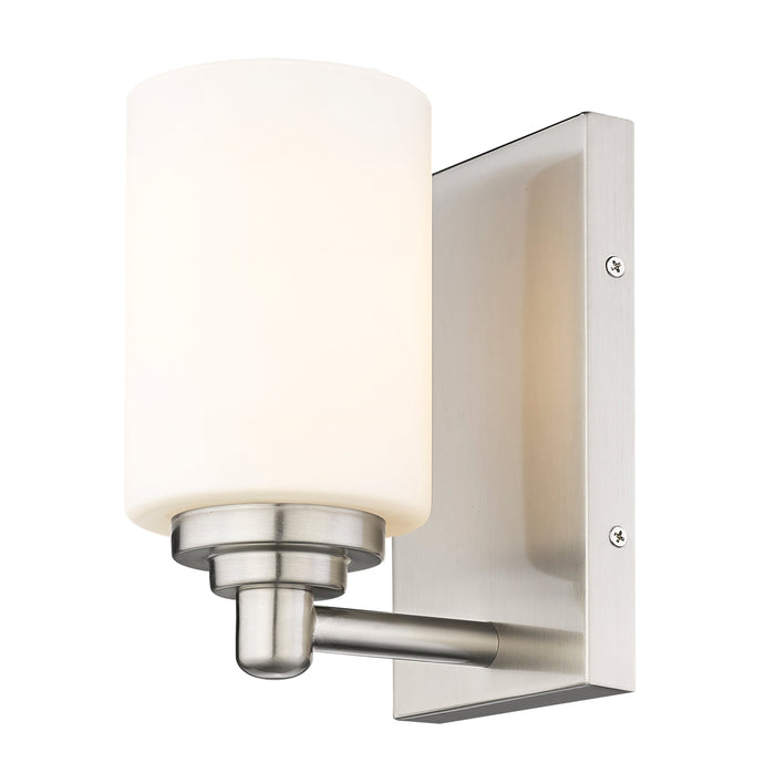 Wall Sconce Z-Lite 485-1S-BN Brushed Nickel Soledad 1 Light Wall Sconce Z-Lite