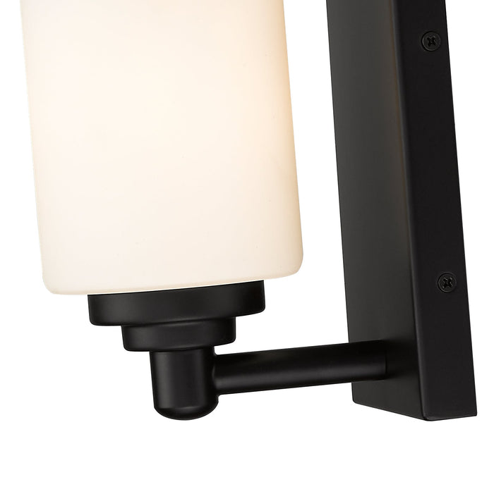 Wall Sconce Z-Lite 485-1S-MB Matte Black Soledad 1 Light Wall Sconce Z-Lite
