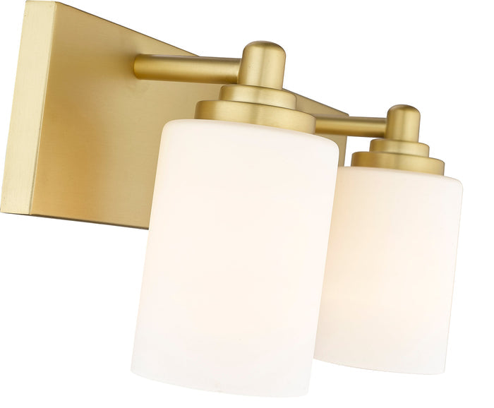 Vanity Z-Lite 485-2V-BG Brushed Gold Soledad 2 Light Vanity Z-Lite
