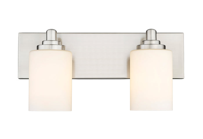 Vanity Z-Lite 485-2V-BN Brushed Nickel Soledad 2 Light Vanity Z-Lite