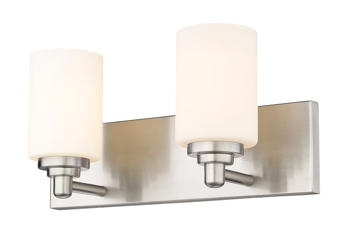 Vanity Z-Lite 485-2V-BN Brushed Nickel Soledad 2 Light Vanity Z-Lite