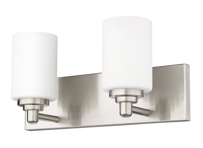 Vanity Z-Lite 485-2V-BN Brushed Nickel Soledad 2 Light Vanity Z-Lite