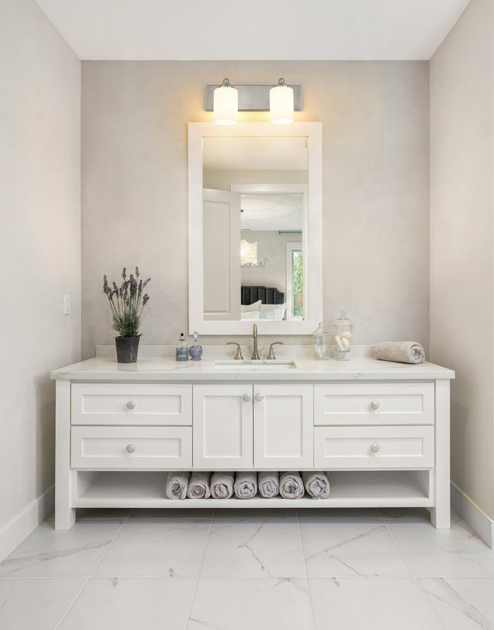 Vanity Z-Lite 485-2V-BN Brushed Nickel Soledad 2 Light Vanity Z-Lite