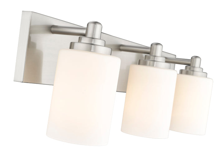 Vanity Z-Lite 485-3V-BN Brushed Nickel Soledad 3 Light Vanity Z-Lite