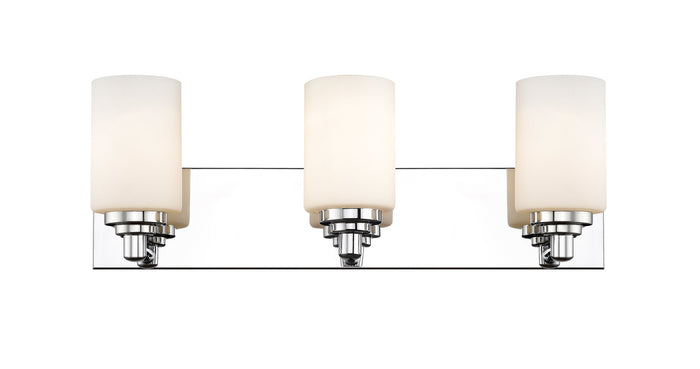 Vanity Z-Lite 485-3V-CH Chrome Soledad 3 Light Vanity Z-Lite