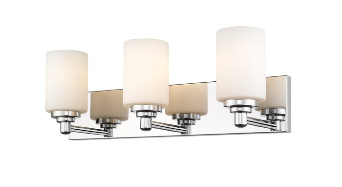 Vanity Z-Lite 485-3V-CH Chrome Soledad 3 Light Vanity Z-Lite