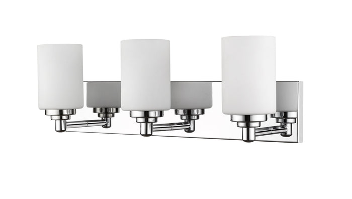 Vanity Z-Lite 485-3V-CH Chrome Soledad 3 Light Vanity Z-Lite
