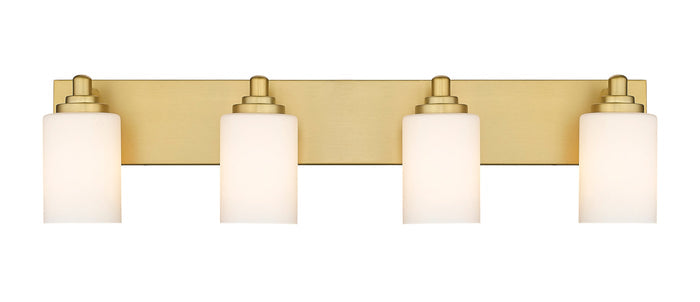 Vanity Z-Lite 485-4V-BG Brushed Gold Soledad 4 Light Vanity Z-Lite