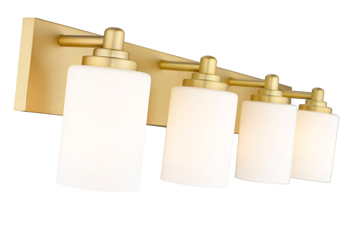 Vanity Z-Lite 485-4V-BG Brushed Gold Soledad 4 Light Vanity Z-Lite