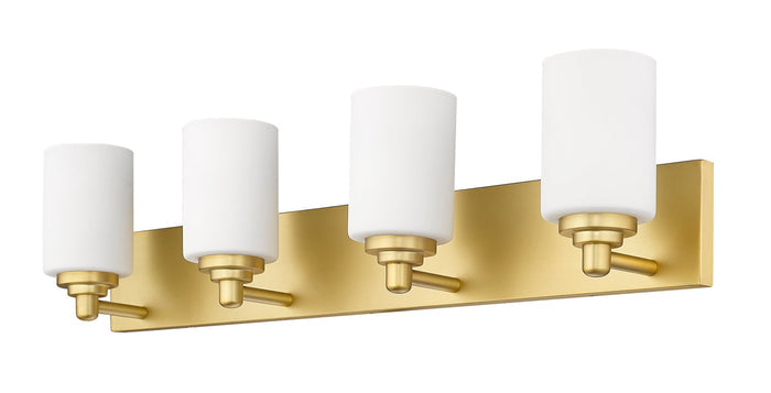 Vanity Z-Lite 485-4V-BG Brushed Gold Soledad 4 Light Vanity Z-Lite