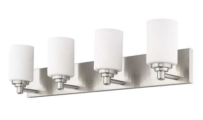 Vanity Z-Lite 485-4V-BN Brushed Nickel Soledad 4 Light Vanity Z-Lite