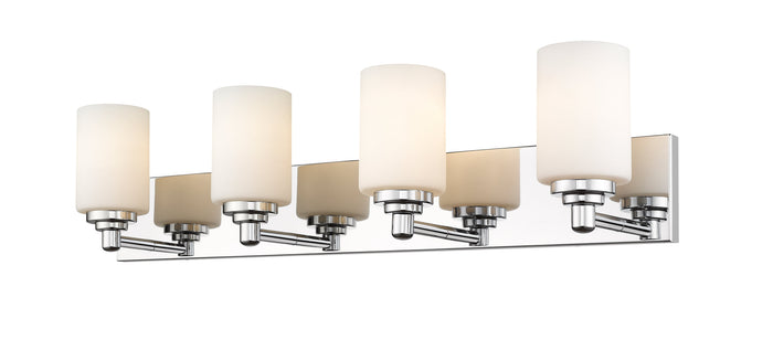 Vanity Z-Lite 485-4V-CH Chrome Soledad 4 Light Vanity Z-Lite