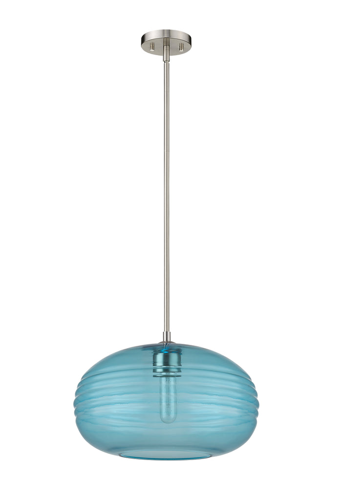 Pendant Z-Lite 487P14-BN Brushed Nickel Harmony 1 Light Pendant Z-Lite