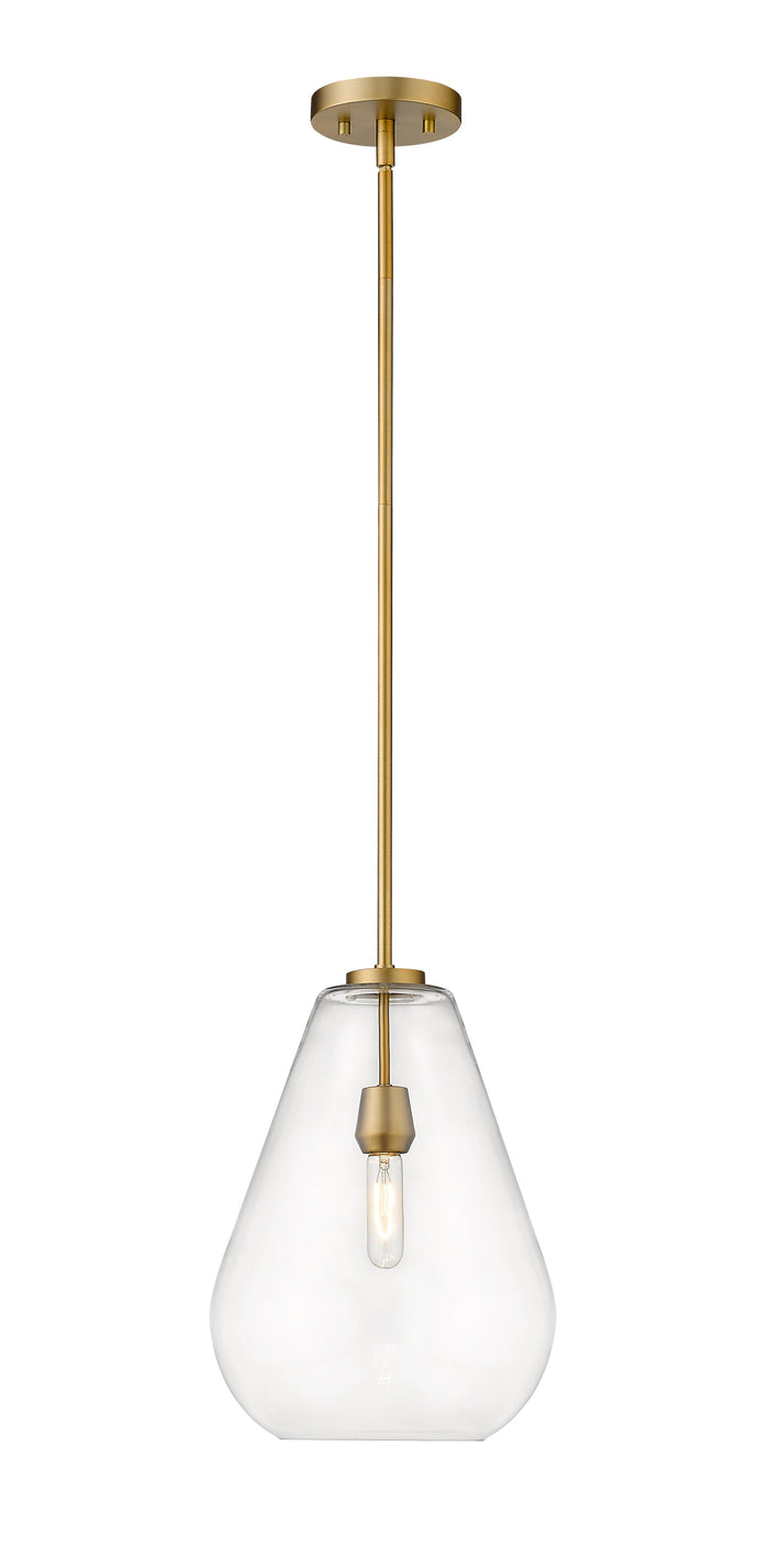 Pendant Z-Lite 488P12-OBR Olde Brass Ayra 1 Light Pendant Z-Lite