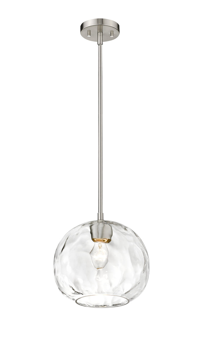 Pendant Z-Lite 490P10-BN Brushed Nickel Chloe 1 Light Pendant Z-Lite