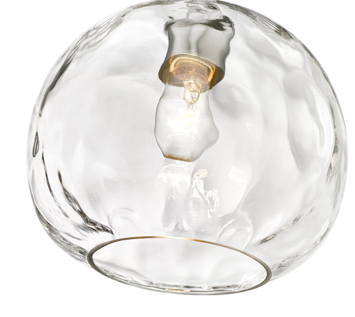 Pendant Z-Lite 490P10-BN Brushed Nickel Chloe 1 Light Pendant Z-Lite