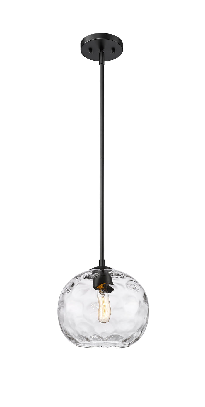 Pendant Z-Lite 490P10-MB Matte Black Chloe 1 Light Pendant Z-Lite