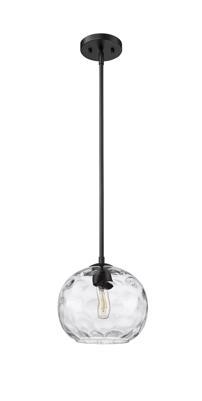 Pendant Z-Lite 490P10-MB Matte Black Chloe 1 Light Pendant Z-Lite