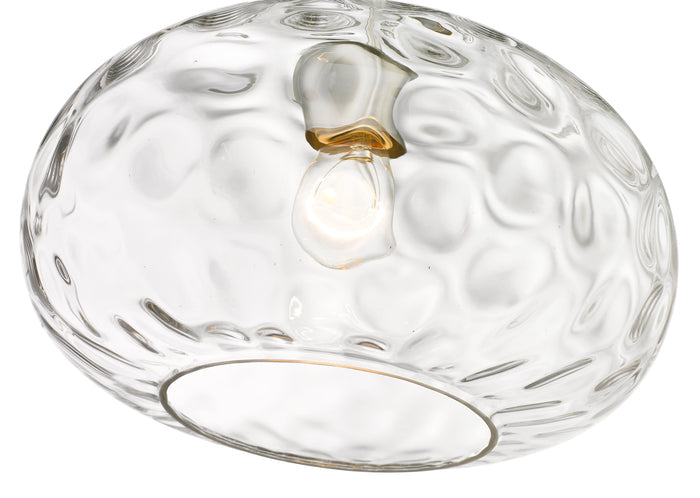 Pendant Z-Lite 490P14-BN Brushed Nickel Chloe 1 Light Pendant Z-Lite