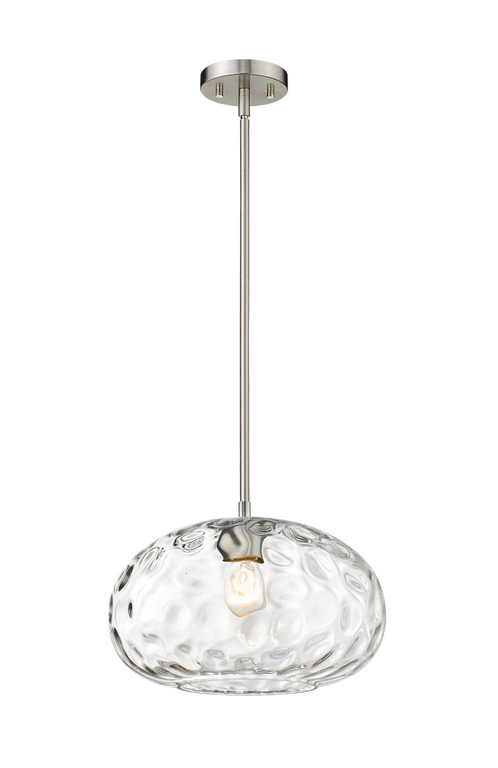 Pendant Z-Lite 490P14-BN Brushed Nickel Chloe 1 Light Pendant Z-Lite