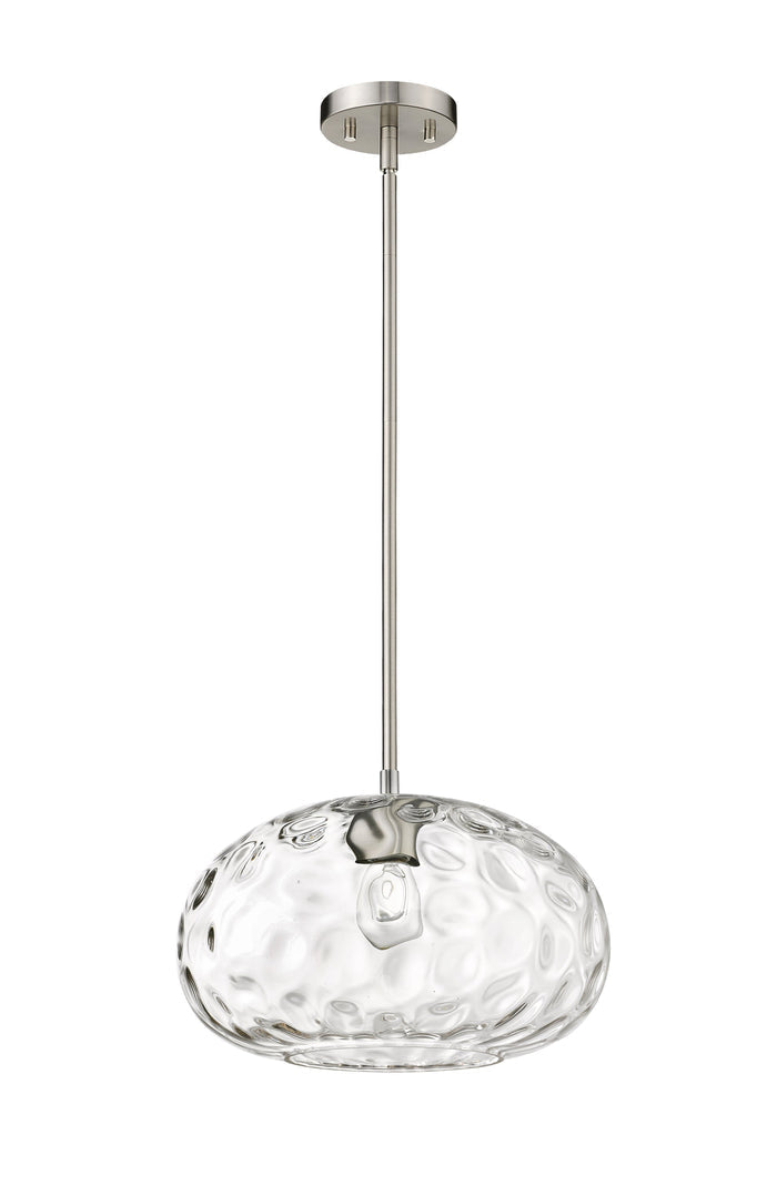 Pendant Z-Lite 490P14-BN Brushed Nickel Chloe 1 Light Pendant Z-Lite