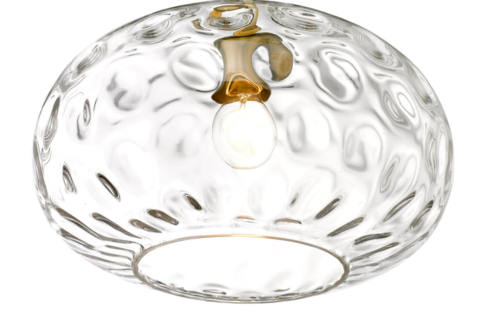 Pendant Z-Lite 490P14-OBR Olde Brass Chloe 1 Light Pendant Z-Lite